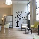 Exemple de stickers muraux: Arbre au vent (Thumb)